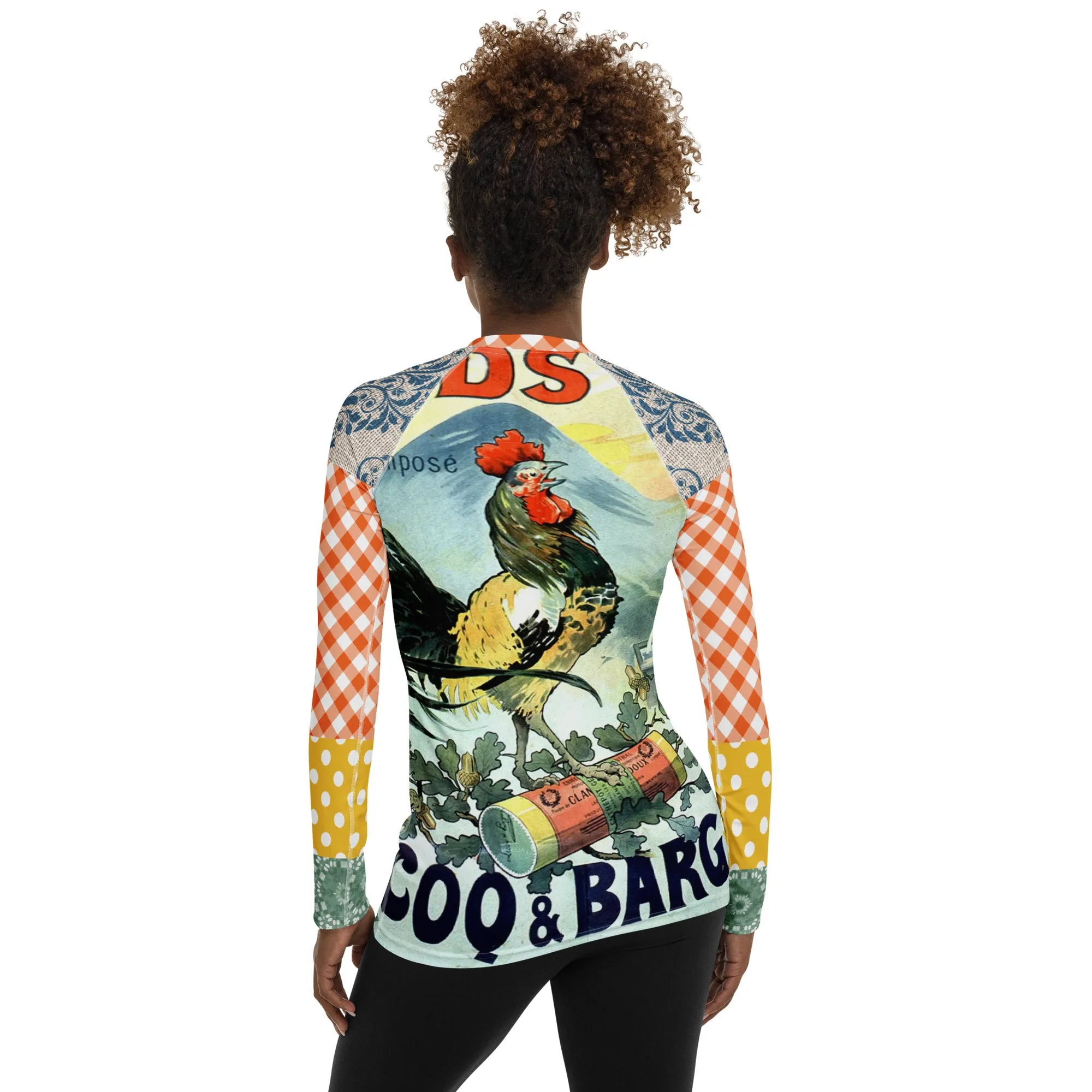 Le Gaulois Gallic French Rooster Rash Guard