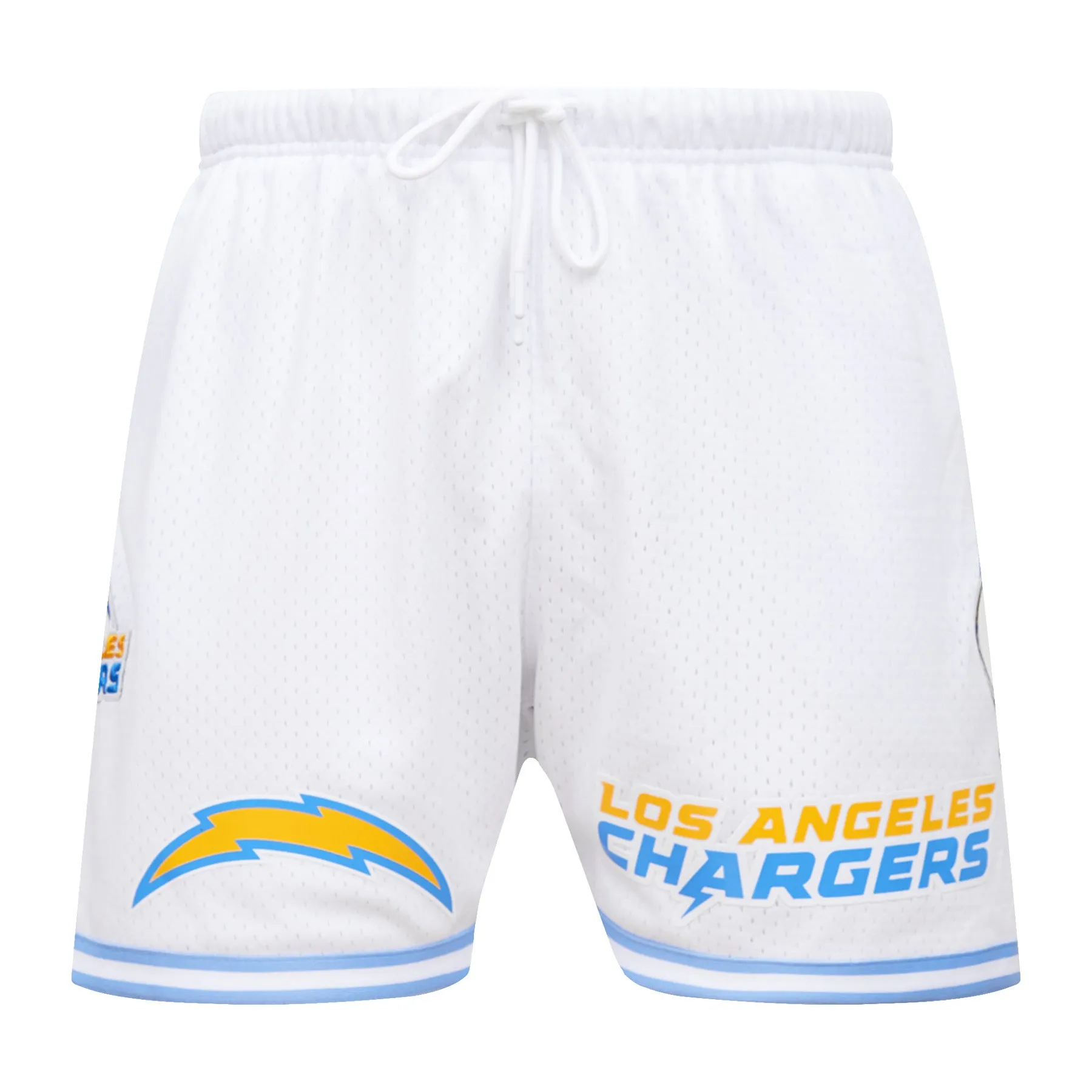 NFL LOS ANGELES ARGERS MEN'S MESH SHORT (WHITE / UNIVERSITY BLUE)